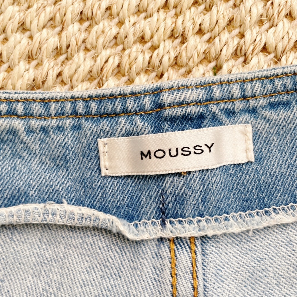 Moussy Vintage Style Straight Leg Jeans – Women’s Size 28 – 100% Cotton - Picture 5 of 10